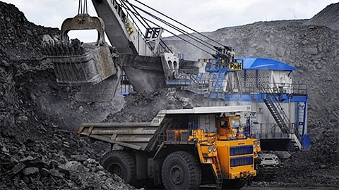 Hoạt động khai thác than (Nguồn: TASS)