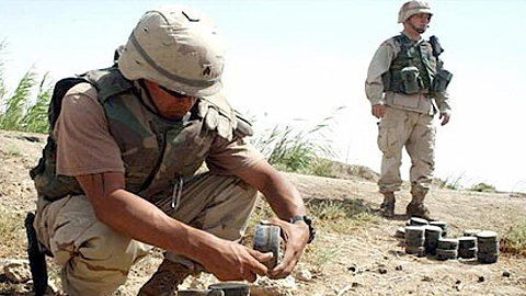 Mỹ cam kết thực hiện loại bỏ mìn sát thương cá nhân trên toàn thế giới. Ảnh minh họa: Wikimedia.