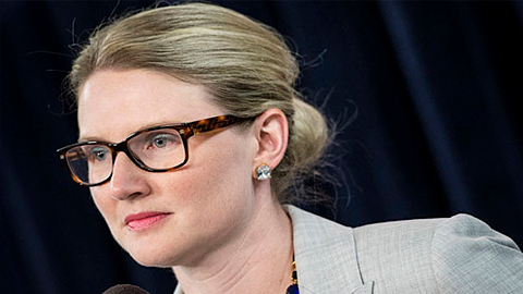 Phát ngôn viên Bộ Ngoại giao Mỹ Marie Harf (ảnh: AFP)