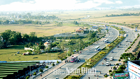 Quốc lộ 21B kéo dài (đoạn đường bộ mới Nam Định - Mỹ Lộc).