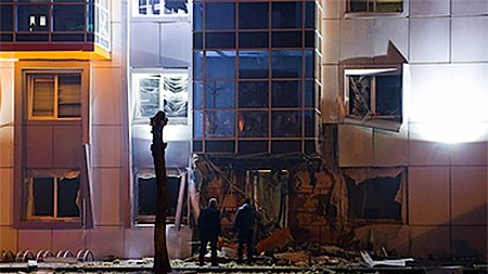 Hiện trường vụ tấn công.