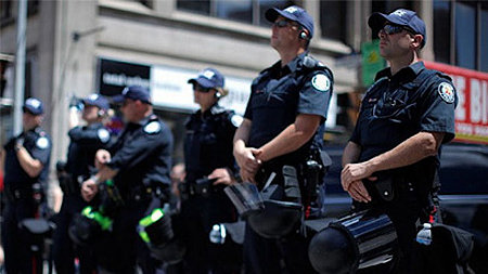 Cảnh sát Canada. (Nguồn: rt).