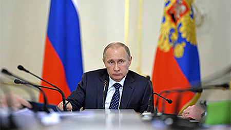 Tổng thống Nga Vladimir Putin.