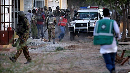 Kenya đã mở chiến dịch quy mô lớn nhằm đối phó với các tay súng. Ảnh:EPA