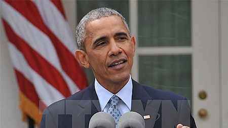 Tổng thống Mỹ Barack Obama. Ảnh: TTXVN