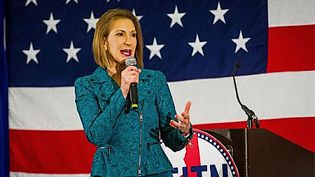 Bà Carly Fiorina tự ứng cử. (Nguồn: AP)