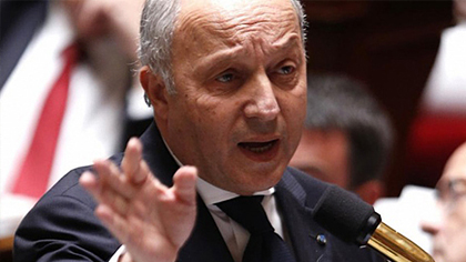 Ngoại trưởng Pháp Laurent Fabius (ảnh: AFP)