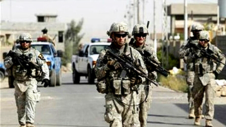 Lính Mỹ tại Iraq - Ảnh: Reuters.