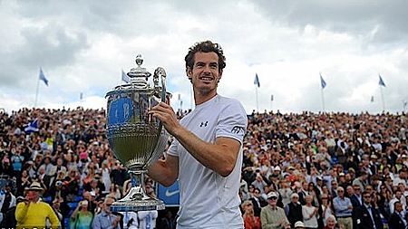 Murray tiếp tục thành công ở Aegon Championships (Ảnh: Getty)