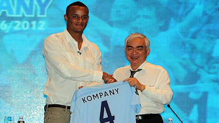 Kompany tại Việt Nam 2014 (Ảnh: VNE)