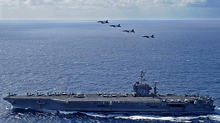 Tập trận Talisman Sabre trên biển. Ảnh: Navaltoday.com.