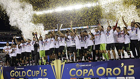 Mexico lần thứ 10 vô địch Gold Cup (Ảnh: AP)