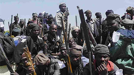 Các tay súng Boko Haram.