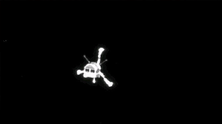  Những hình ảnh cuối cùng về robot Philae tháng 11/2014. Ảnh: ESA