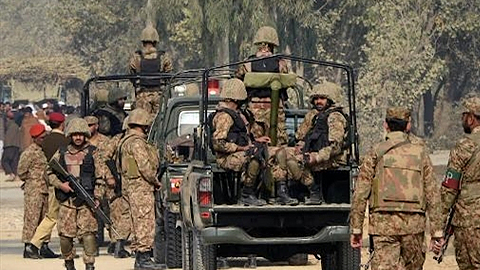 Quân đội Pakistan. Ảnh: TTXVN