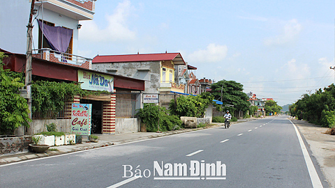 Nông thôn mới xã Yên Lương.