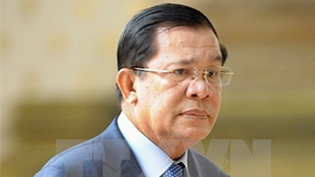 Thủ tướng Campuchia Hun Sen. (Nguồn: AFP/TTXVN)