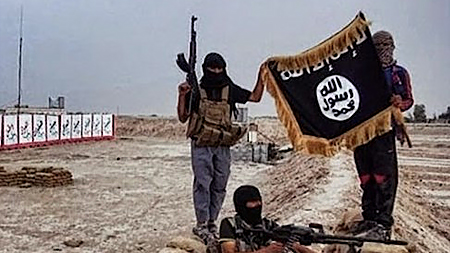 Các tay súng Nhà nước Hồi giáo (IS). (ảnh: AFP). 