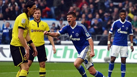 Huntelaar lập cú đúp vẫn không thể giúp Schalke 04 giành chiến thắng. (Ảnh: http://thethao247.vn).