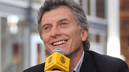 Tổng thống Mau-ri-xi-ô Ma-cri . Nguồn: alertaonline.com