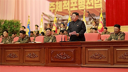 Chủ tịch CHDCND Triều Tiên Kim Jong-un.