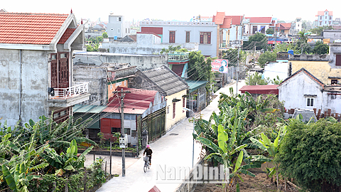 Nông thôn mới xã Hải Vân (Hải Hậu).