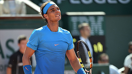 Tay vợt số năm thế giới Rafael Nadal Ảnh: Reuters