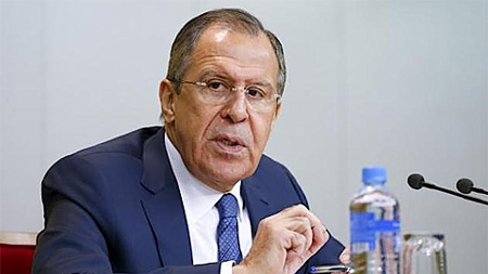 Bộ trưởng Ngoại giao Nga Sergei Lavrov. (Ảnh: Reuters)