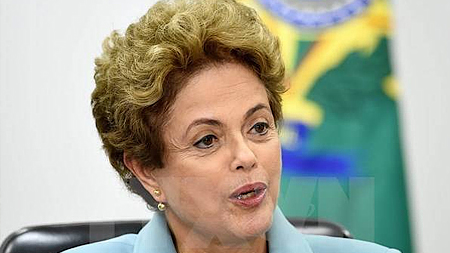 Tổng thống Brazil Dilma Rousseff.