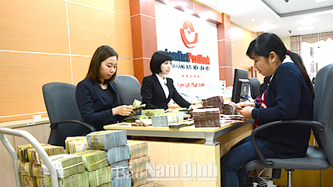Ngân hàng Bưu điện Liên Việt Chi nhánh Nam Định góp phần tiếp vốn tín dụng cho nền kinh tế của tỉnh.