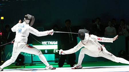 Đấu kiếm Việt Nam có thêm 2 suất dự Olympic. 