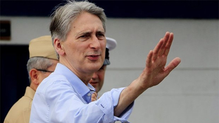 Bộ trưởng Ngoại giao Anh Philip Hammond. (Ảnh: EPA)