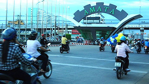 Khu công nghiệp Amata, Biên Hòa, Đồng Nai (Ảnh: K.V)