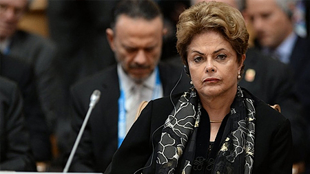 Tổng thống Brazil Dilma Rousseff. (Ảnh: Sputnik)