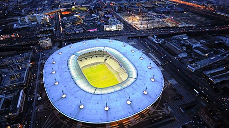 Sân vận động Stade de France, nơi diễn ra lễ khai mạc và trận chung kết EURO 2016.