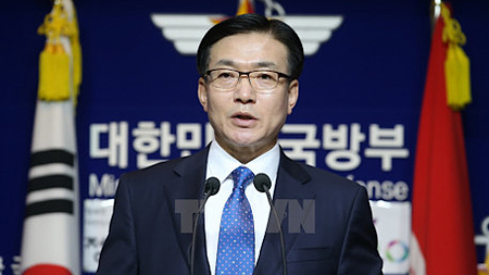 Người phát ngôn Bộ Quốc phòng Hàn Quốc Moon Sang-gyun