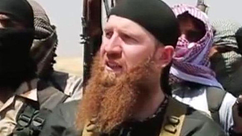 Bộ trưởng chiến tranh của IS Abu Omar al- Shishani. (Ảnh: AP)