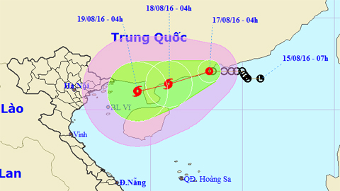 Hồi 04 giờ ngày 178, vị trí tâm áp thấp nhiệt đới trên khu vực phía Bắc Biển Đông ở vào khoảng 22,1 độ Vĩ Bắc; 113,2 độ Kinh Đông, ngay trên vùng ven biển phía Nam tỉnh Quảng Đông (Trung Quốc). Sức gió mạnh nhất ở vùng gần tâm áp thấp nhiệt đới mạnh cấp 6-7 (40-60km/giờ), giật cấp 9-10.