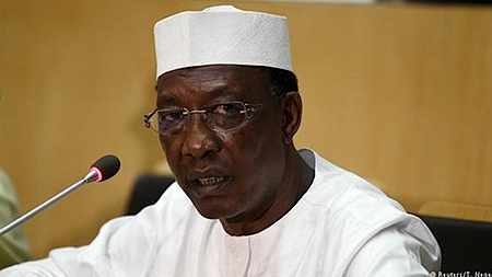 Chủ tịch AU - Tổng thống CH Chad Idriss Deby. (Nguồn: Reuters) 