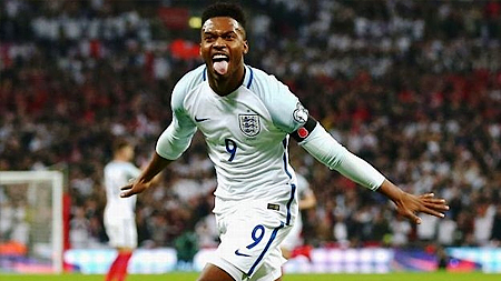 D. Sturridge mở đầu cho chiến thắng 3-0 của đội Anh.