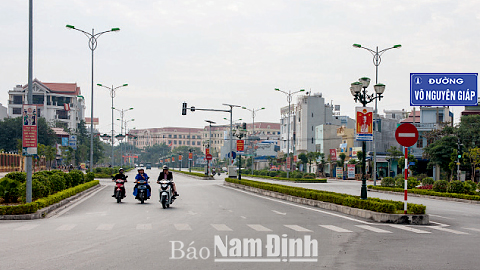 Đường Phố Thành Nam: Đường Võ Nguyên Giáp - Báo Nam Định Điện Tử