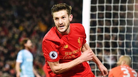 Lallana đang là cầu thủ chơi hay nhất của Liverpool.