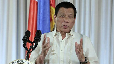 Tổng thống Philippines Rodrigo Duterte. Ảnh: EPA/TTXVN