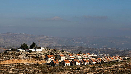 Một khu định cư của Israel trong lãnh thổ chiếm đóng ở Bờ Tây. (Ảnh: Reuters)