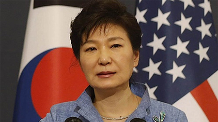  Tổng thống Hàn Quốc Park Geun-hye. Ảnh: Reuters