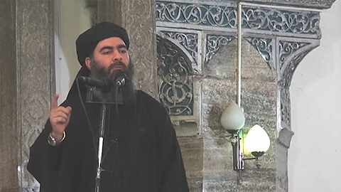 Thủ lĩnh của IS Abu Bakr al-Baghdadi. Ảnh: AFP