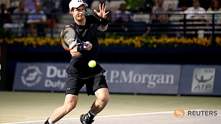 Tay vợt số một thế giới Andy Murray Ảnh: Reuters