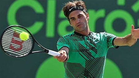 Tay vợt số sáu thế giới Roger Federer