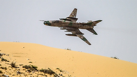 Máy bay chiến đấu Su-22 của không quân Syria. (Ảnh: TASS)