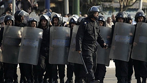 Lực lượng an ninh Ai Cập. (Ảnh: Reuters)